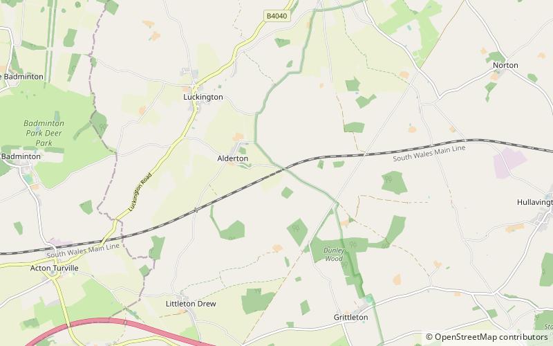 alderton tunnel malmesbury location map