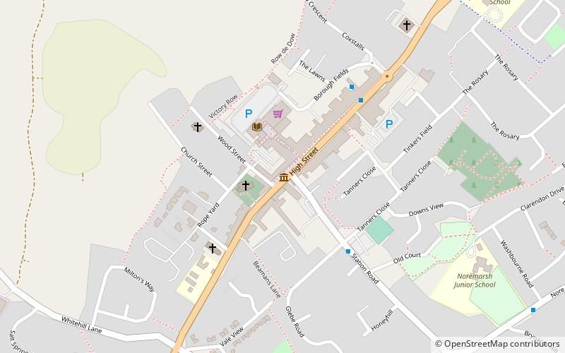 Wootton Bassett Museum location map