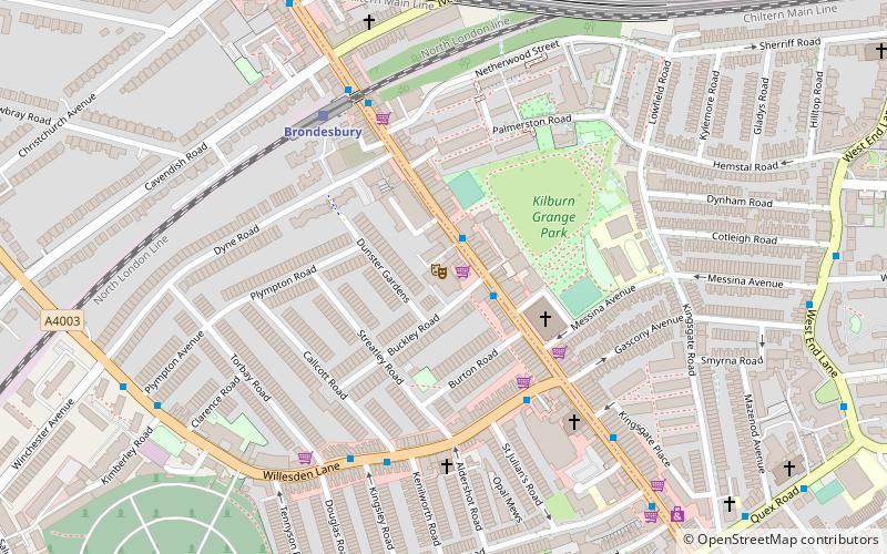 Tricycle Theatre location map