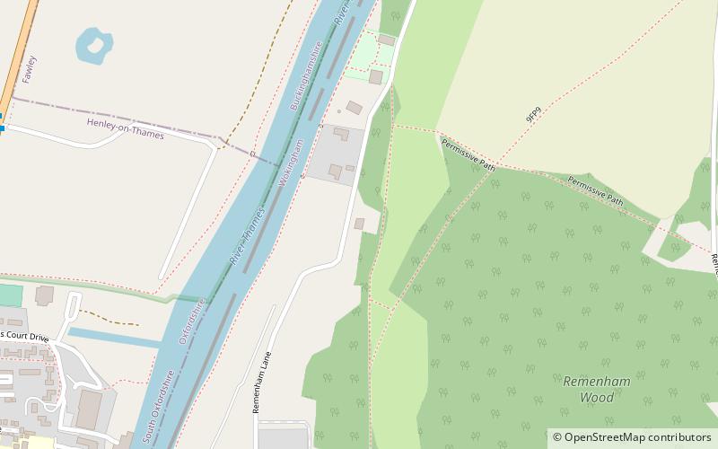 Remenham Riverside location map