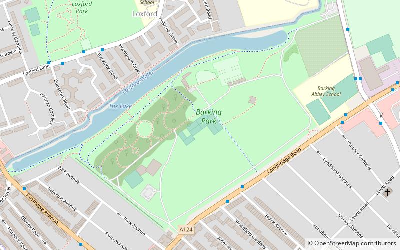 Barking Park location map