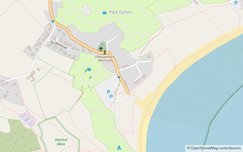 Port Eynon location map