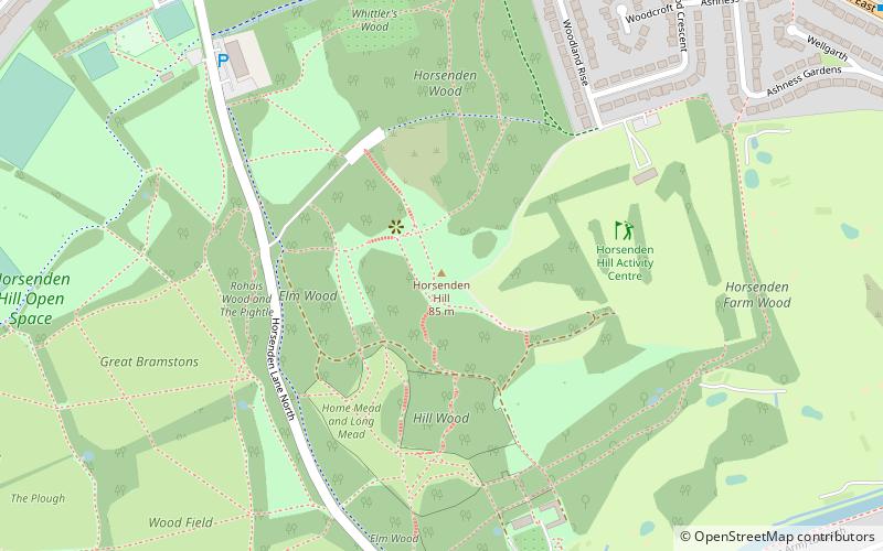 Horsenden Hill location map