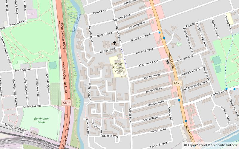 Uphall Primary School location map