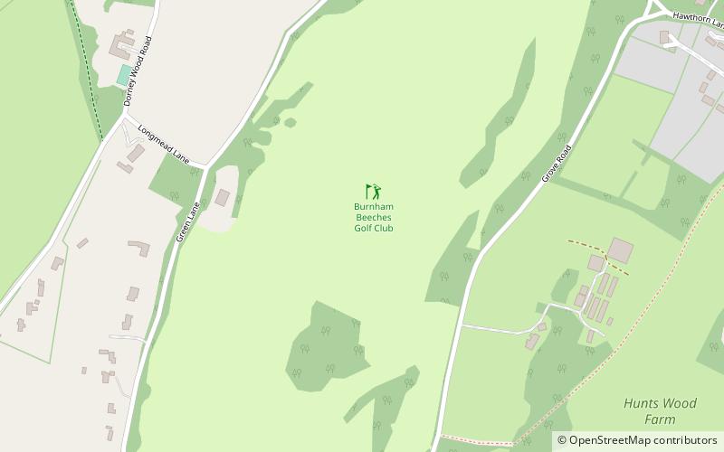 Burnham Beeches Golf Club location map