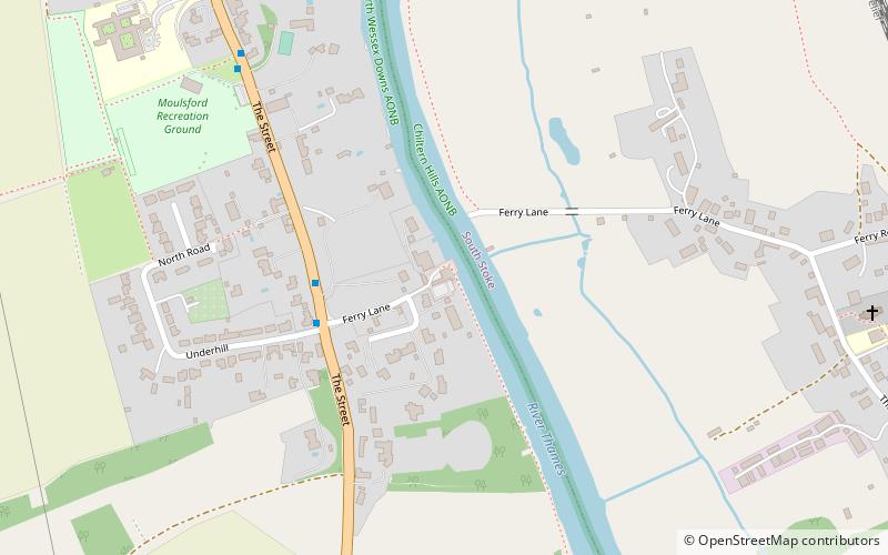 beetle and wedge streatley location map