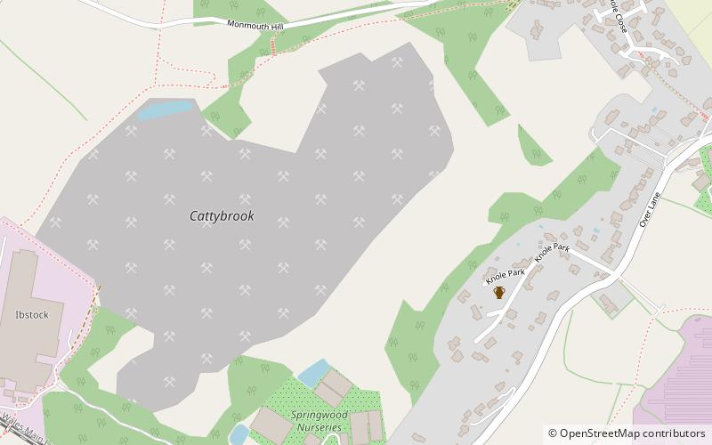 cattybrook brickpit almondsbury location map