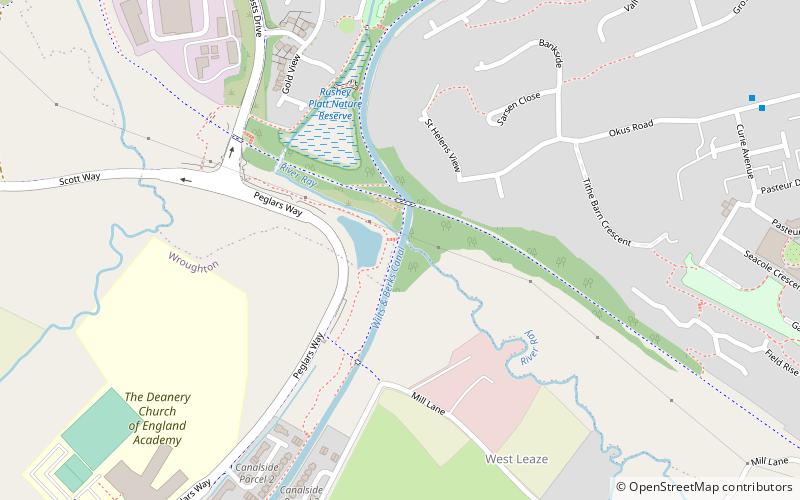 Canal de Wilts-et-Berks location map