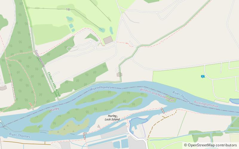 Harleyford Manor location map