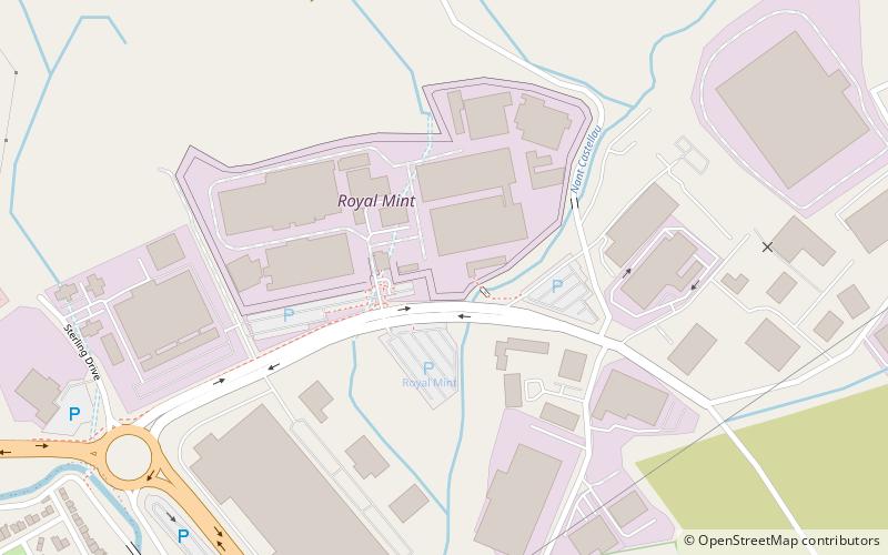 royal mint museum location map
