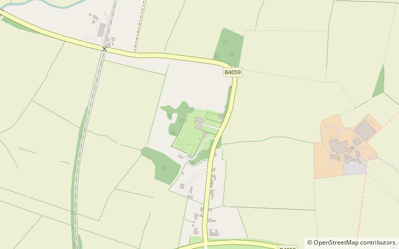 Acton Court location map