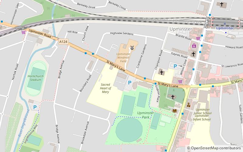 Sacred Heart of Mary Girls' School location map