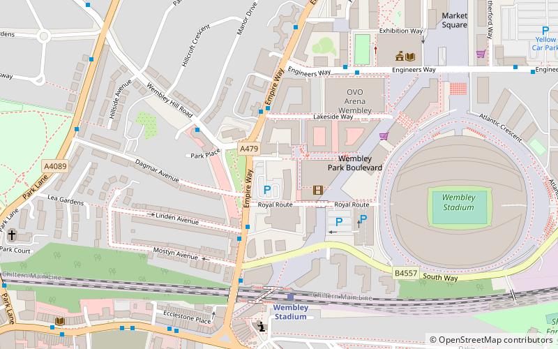 London Designer Outlet location map