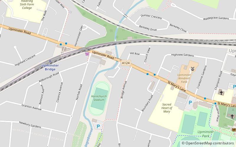 Upminster Bridge location map