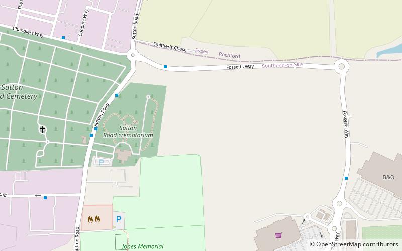 Fossetts Farm Stadium location map