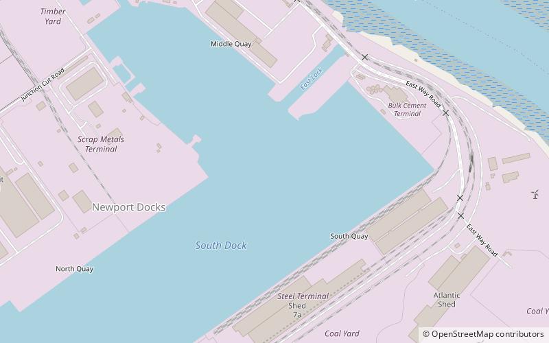Newport Docks location map