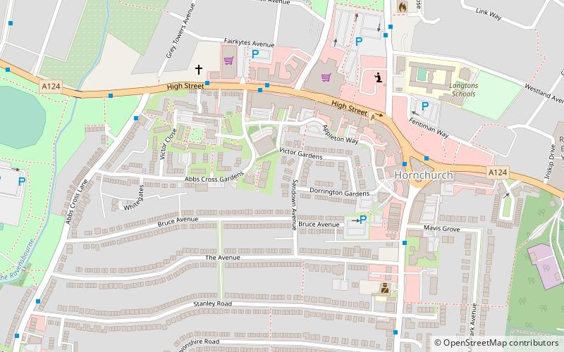 Hornchurch location map