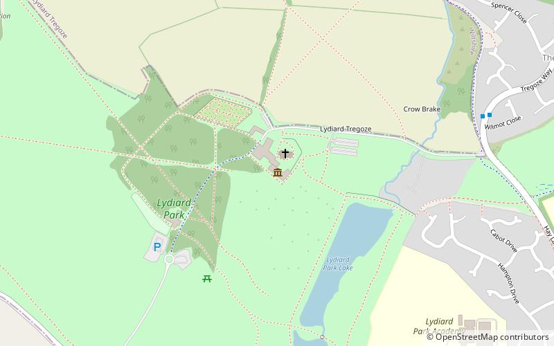 Lydiard House location map