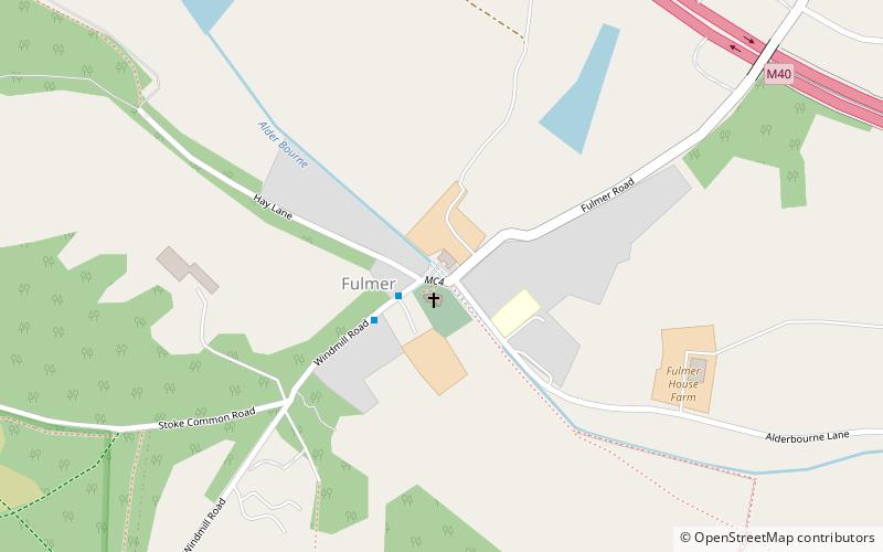 fulmer village hall location map