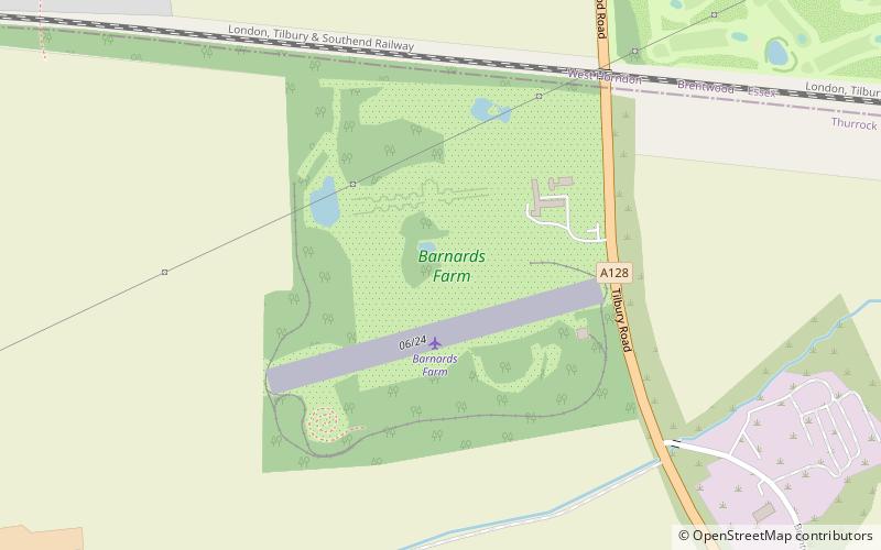Barnards Miniature Railway location map