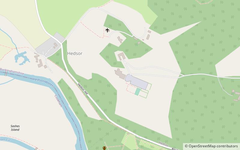 Hedsor House location map
