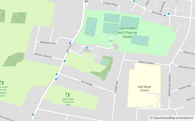 upminster hall location map