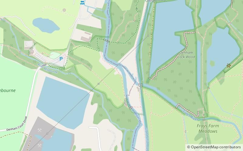 Denham Country Park location map