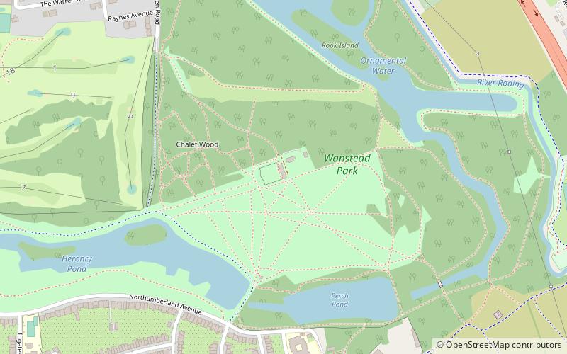 Wanstead Park location map