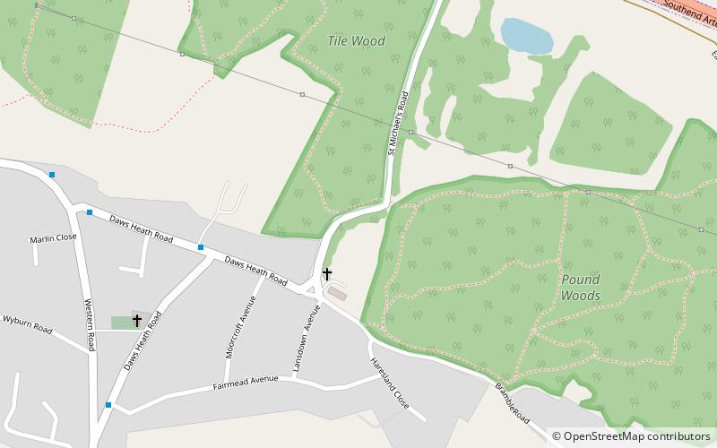 Pound Wood location map