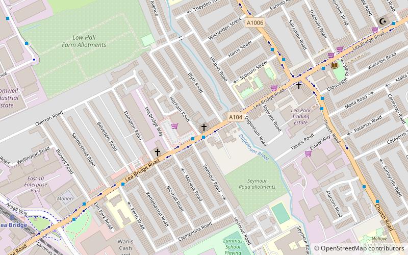 Emmanuel Parish Church location map