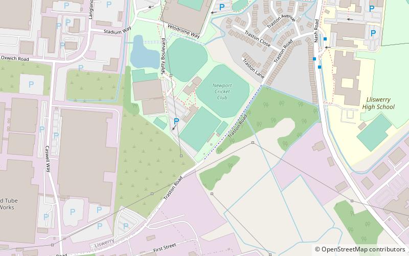 Dragon Park location map