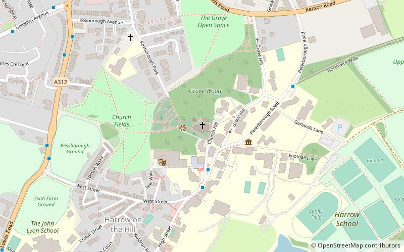 St Mary's Church location map