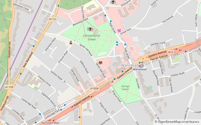 wanstead library londyn location map