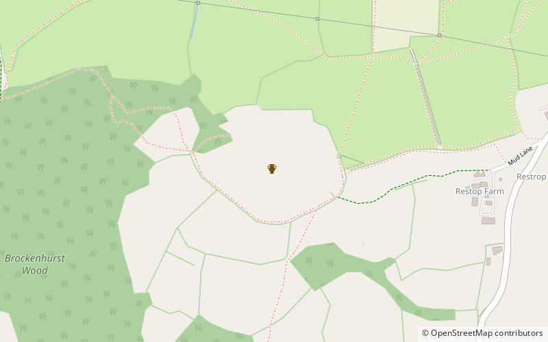 Ringsbury Camp location map