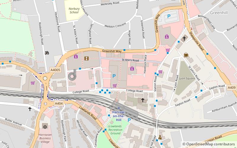 St. Anns Shopping Centre location map