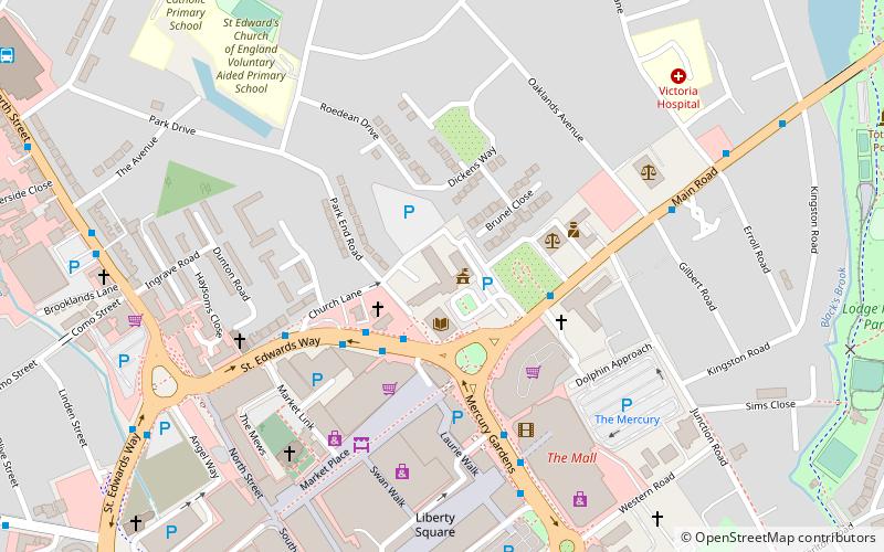 Havering Town Hall location map