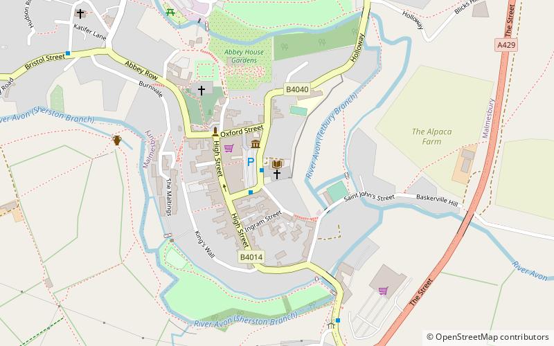 St Aldhelm location map