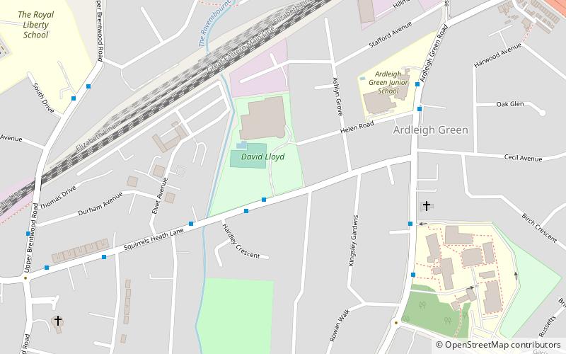 Ardleigh Green location map