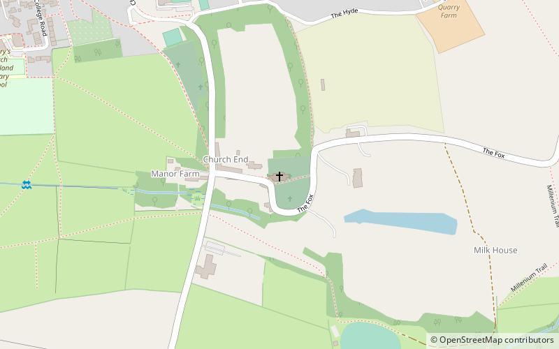 St Mary's Church location map