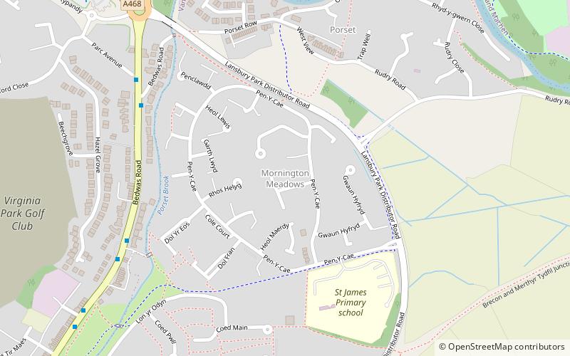 Mornington Meadows location map