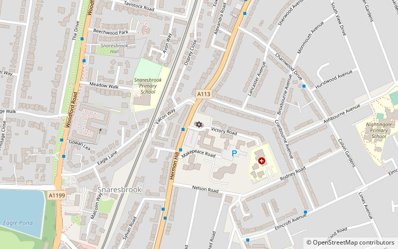 Sukkat Shalom Reform Synagogue location map