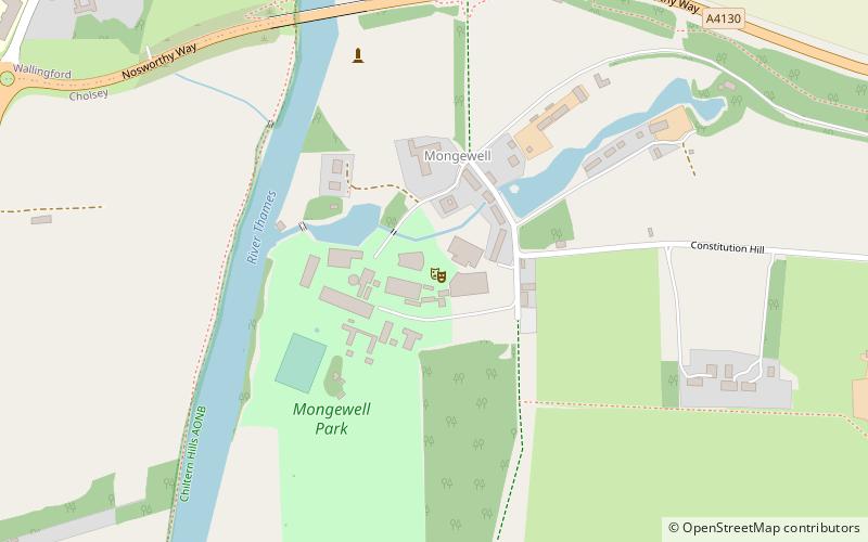 Carmel College location map