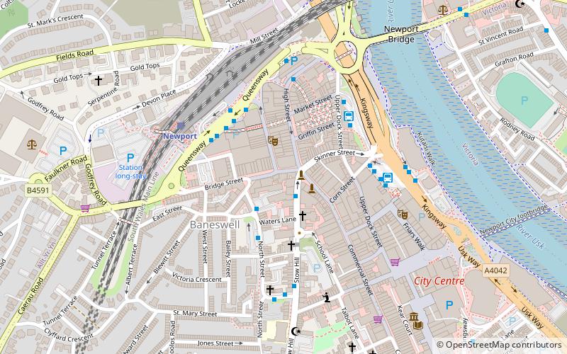 St Paul's Church location map