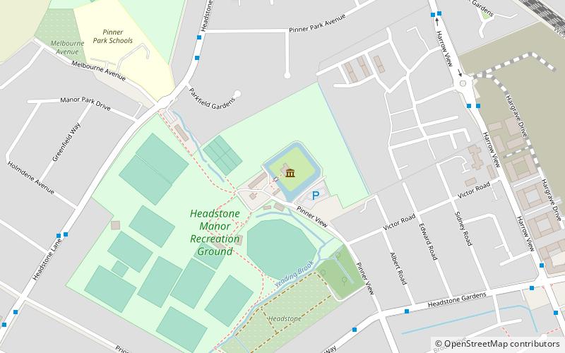Harrow Museum location map