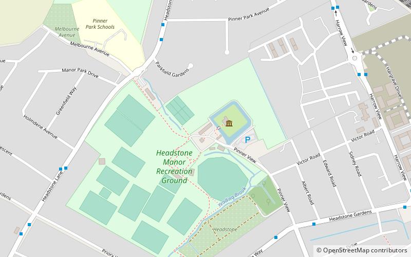 Headstone Manor location map