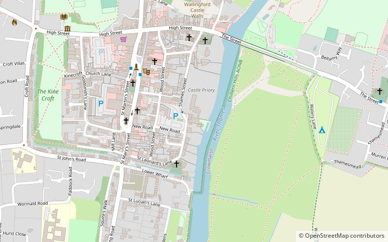 Wallingford Rowing Club location map