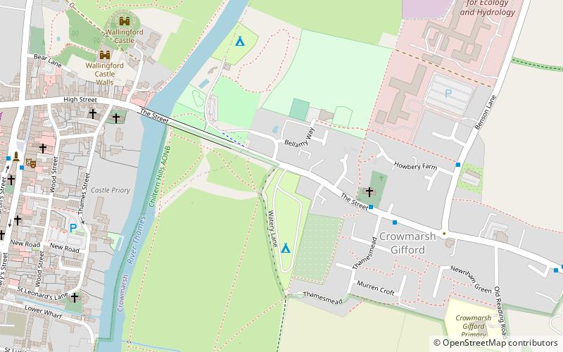 Bridge Villa Camping and Caravan Park location map