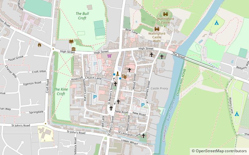 Corn Exchange Wallingford location map