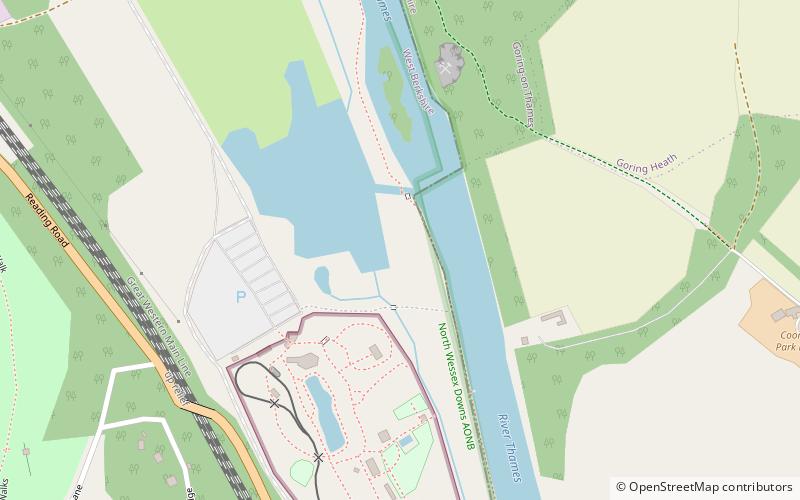 Beale Park location map