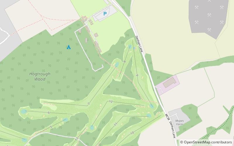 Gerrards Cross Golf Club location map